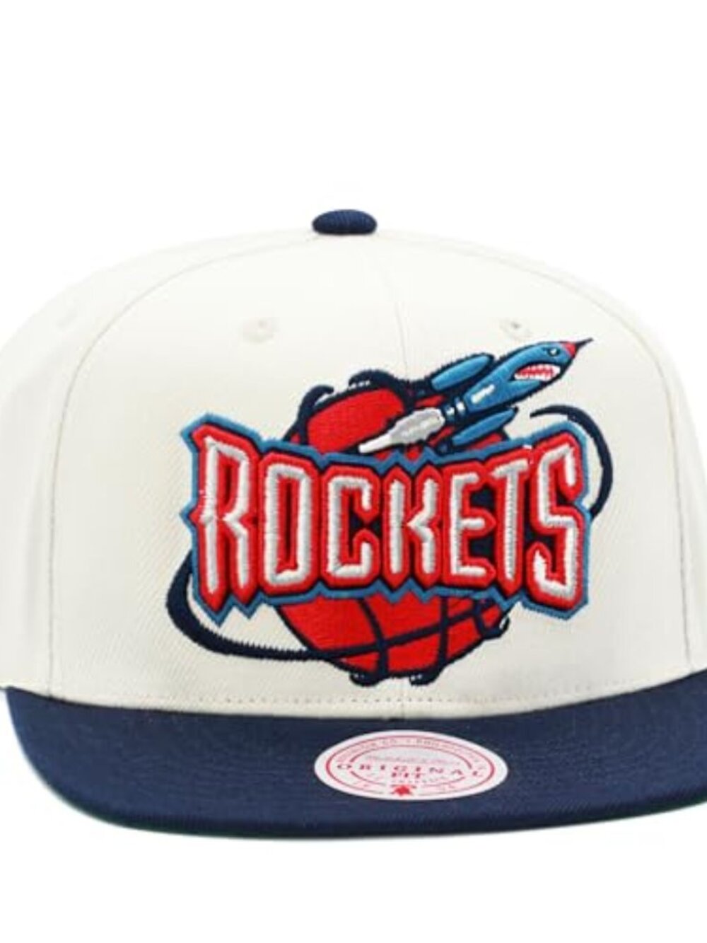 Mitchell & Ness Houston Rockets Hardwood Classics NBA Natural XL Snapback Hat Ad